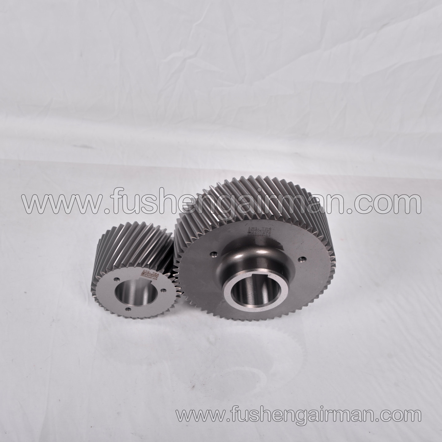 2605046290/2605046280 Fusheng screw air compressor head BSA41SG gear set i=1.794