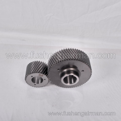 2605046290/2605046280 Fusheng screw air compressor head BSA41SG gear set i=1.794