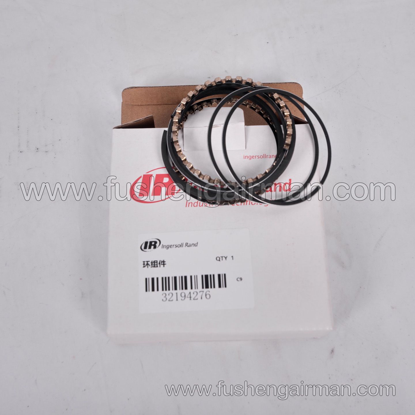 32194276 Ingersoll Rand Piston Air Compressor Genuine Replacement Part: Secondary Piston Ring Assembly - 7100/15T2