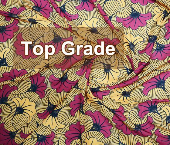 Printed wax design digital printed polyeste Chiffon silk fabric for sale