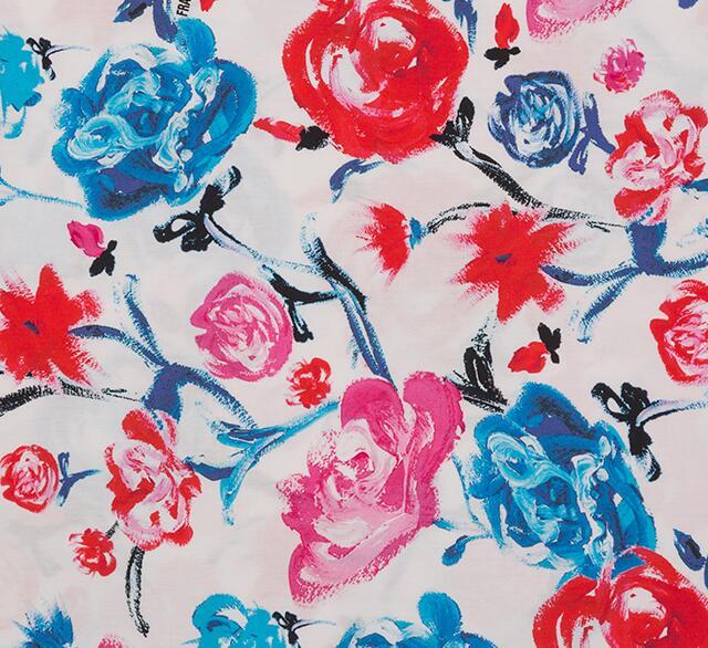 stretch cotton poplin print fabric manufacturer in China