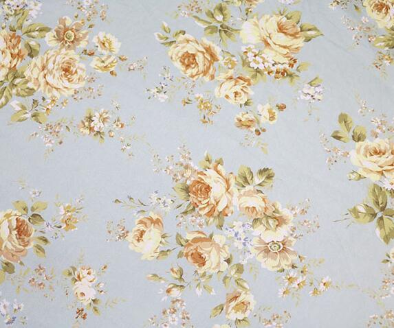 Printed wax design digital printed polyeste Chiffon silk fabric for sale