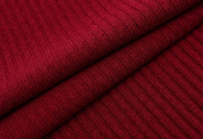 cotton rib knitting fabric from China