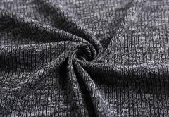Poly rib knitting fabric from China