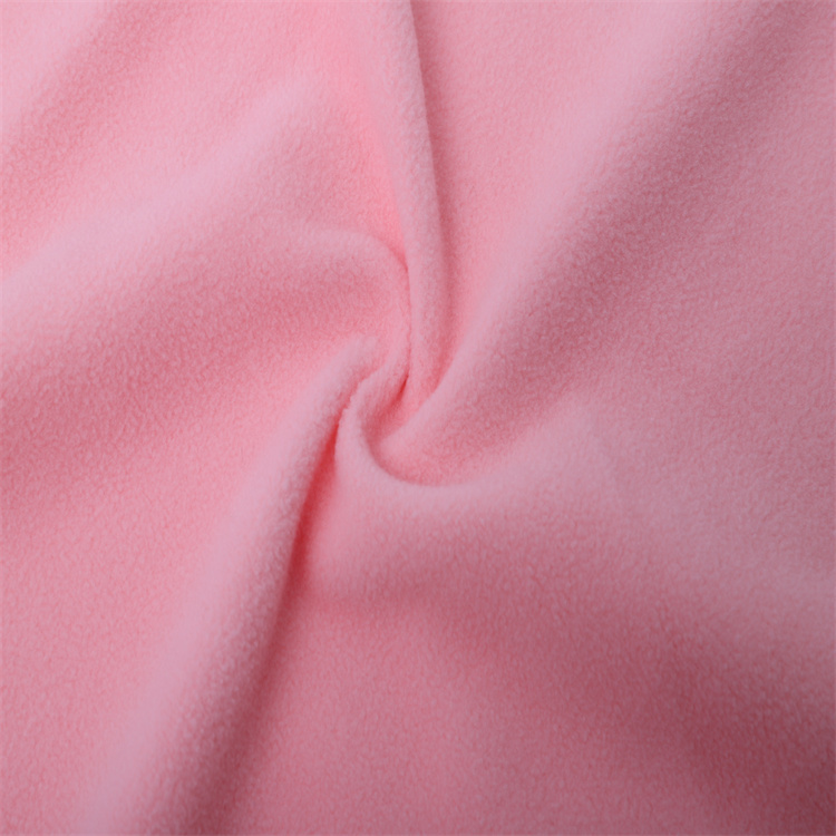 Factory direct sales Polar Fleece Fabric Knitted dyed can be customized polyester