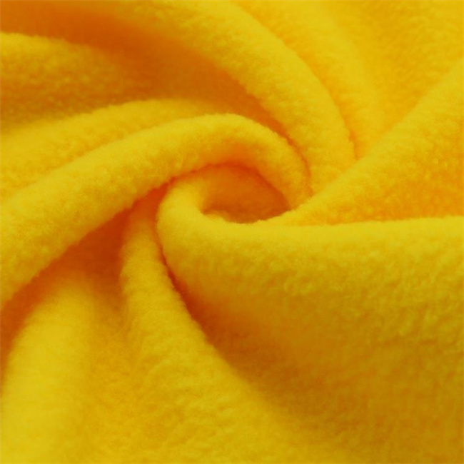Anti Pill Super Soft 100% Polyester Brushed Polar Fleece Fabric suppliers