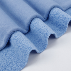 stretch 100% polyester polar fleece fabric high quality for warm dresses and vest