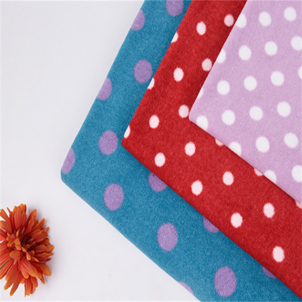 four way stretch polar fleece fabric high quality for bedding toy keqiao suppliers