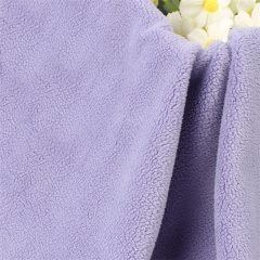 stretch 100% polyester polar fleece fabric for suit jacket vest