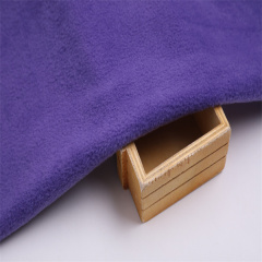 100% polyester dyed brushed polar fleece fabric for winter garment