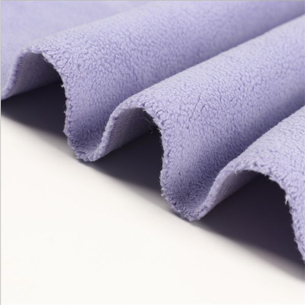 100% polyester elastic colorful high quality polar fleece fabric printed design for warm dresses