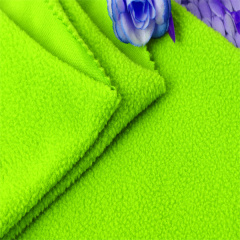 customized wholesale stretch 100% polyester Polar Fleece Fabric for home textile blanket