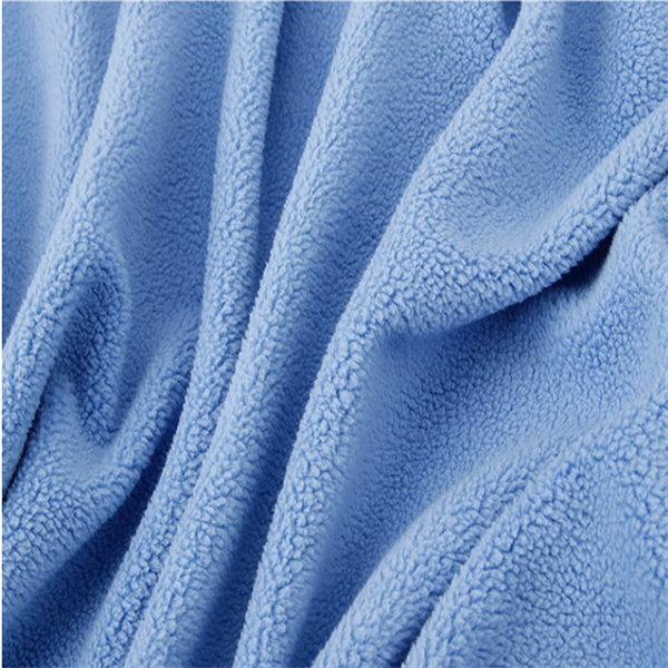 stretch 100% polyester polar fleece fabric high quality for warm dresses and vest