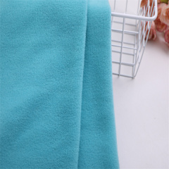 good spandex solid dyed polar fleece high quality for jacket and blanket