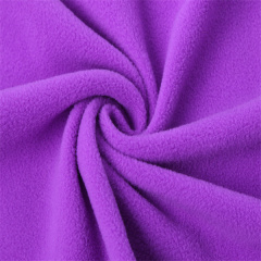 China porducts 100% Polyester Knit Two Side Brushed One Side Anti Pilling Polar Fleece Fabric