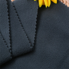 cheap warm polar fleece fabric plain dyed for coat zhejiang manufacturer