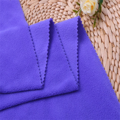 micro stock custom dty polar fleece fabric for garment blanket suppliers