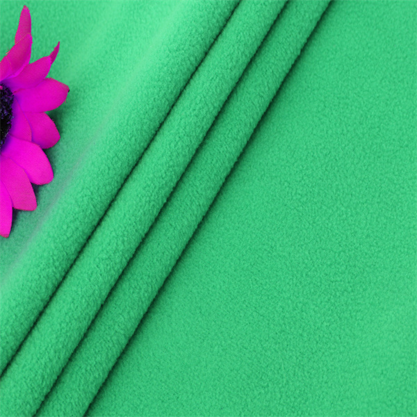 Full polyester warp knitted loop velvet lining brushed warp knit polyester polar fleece fabric