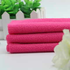 Fabric Suppliers High Quality Brushed Double Sides 100% Polyester polar fleece fabric manufacturer