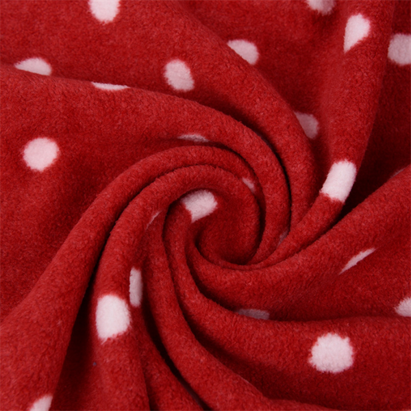four way stretch polar fleece fabric high quality for bedding toy keqiao suppliers