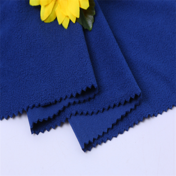 High quality 100% polyester micro polar fleece fabric printed for blanket