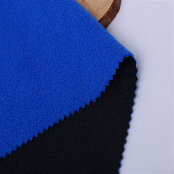 cheap warm micro polar fleece fabric plain for coat China manufacturer