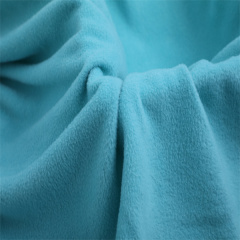 great hand feel spandex Polar Fleece Fabric polyester dyed for garment