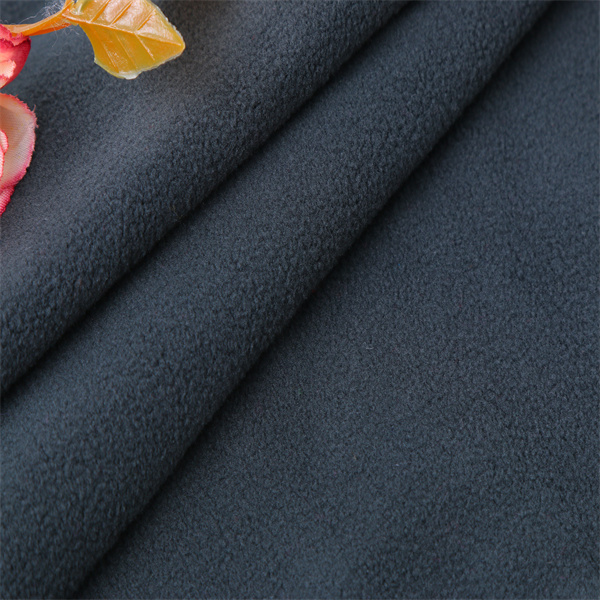 Soft hand feel cheap 100% polyester polar fleece fabric spandex clothing fabric for garment