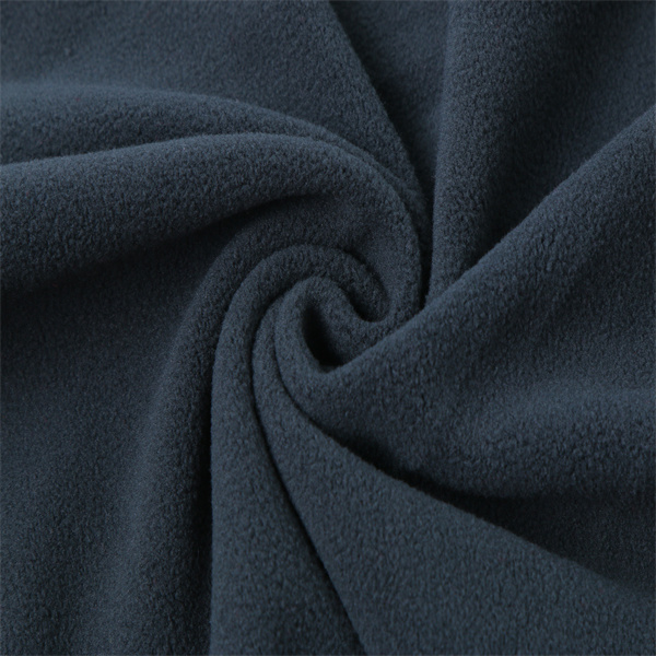 high quality polar fleece fabric for winter skirts plain good feel China manufacturer