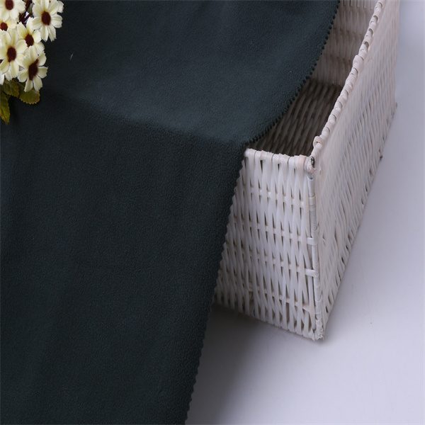 Soft hand feel cheap 100% polyester polar fleece fabric spandex clothing fabric for garment