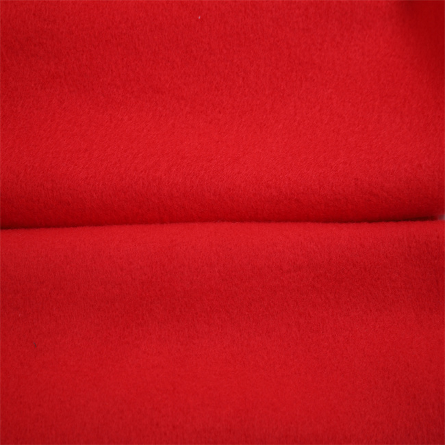 super poly fabric brushed fleece fabric cloth for garment blanket high quality