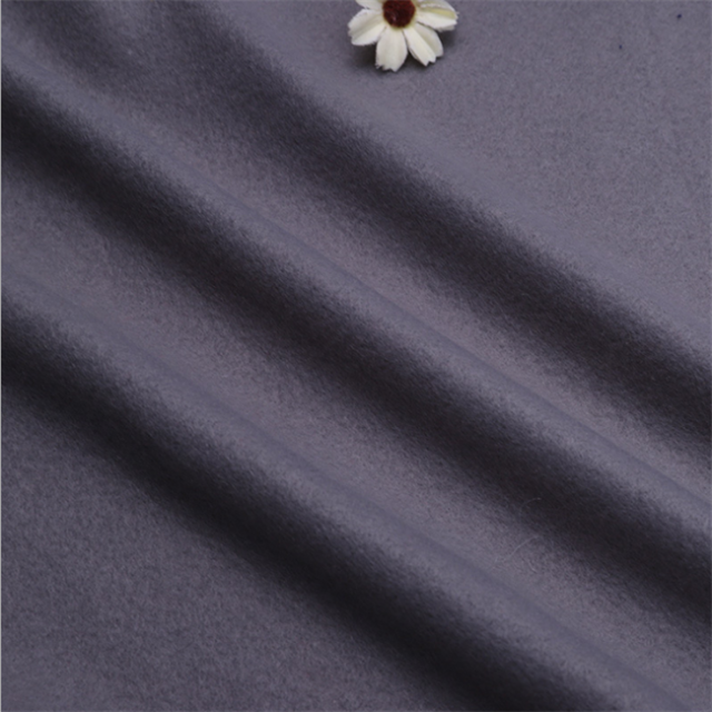 plain dyed DTY Brushed Fabric 100% polyester good quality forgarment keqiao suppliers