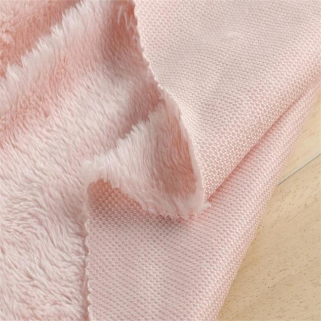 Wellsoft fleece fabric 100% polyester China factory