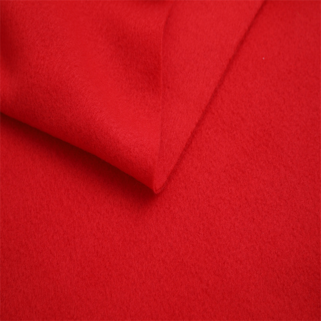 super poly fabric brushed fleece fabric cloth for garment blanket high quality
