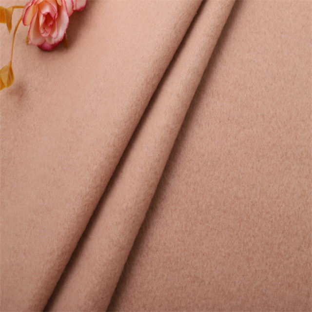 plain DTY Brushed Fabric polyester good quality for blanket garment suppliers