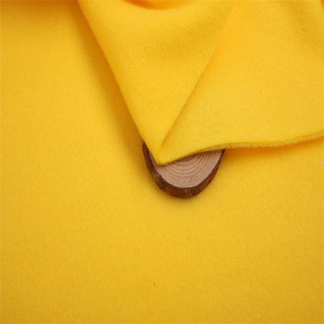 plain Brushed Fabric polyester good quality for blanket garment manufacturer