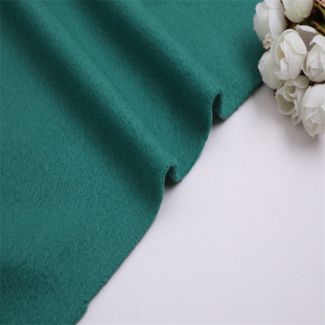 plain knit DTY Brushed Fabric polyester high quality for blanket garment suppliers