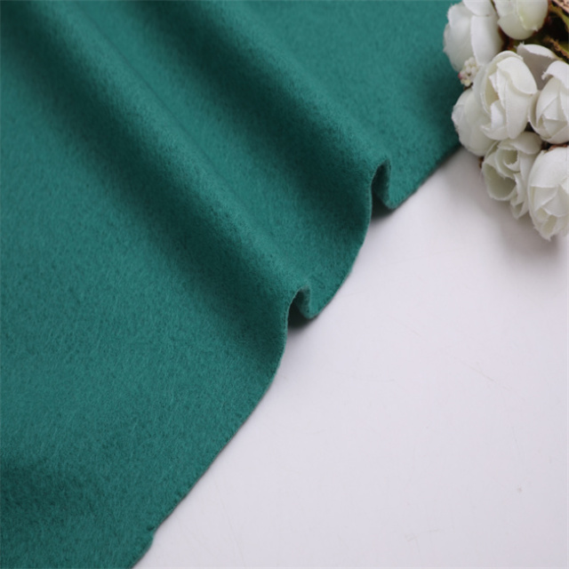 plain knit DTY Brushed Fabric polyester high quality for blanket garment suppliers