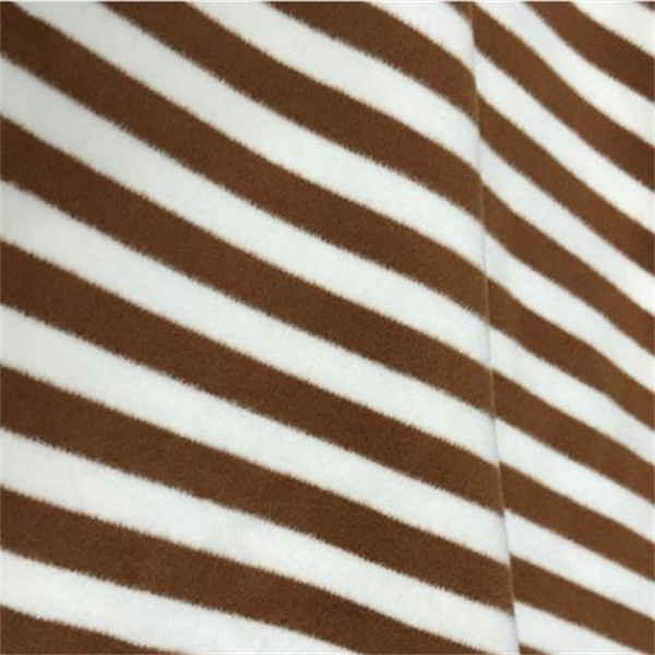 Dyed Brushed Fabric polyester high quality for blanket garment China manufacturer