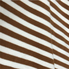 Dyed Brushed Fabric polyester high quality for blanket garment China manufacturer