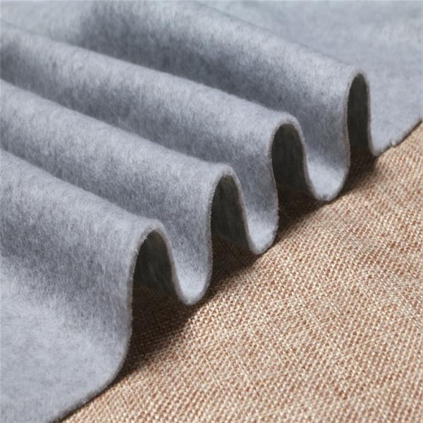 knitted Brushed Fabric full polyester high quality for blanket from China