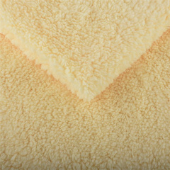 high quality cheap single side Shu Velveteen plain dying fabric for garment