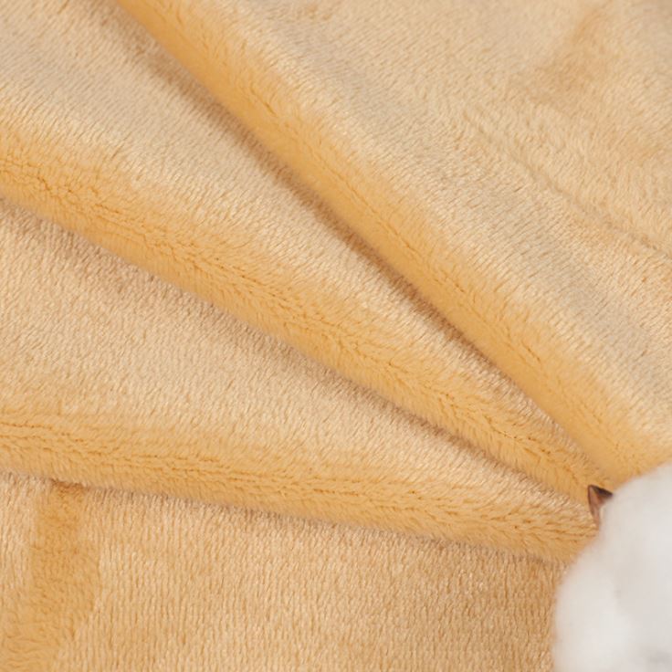 high quality custom wholesale flannel fleece fabric plain good feel flannel for jacket China manufacturer