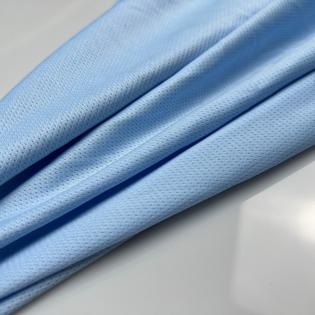 High quality dry fit mesh football tshirts jersey fabric