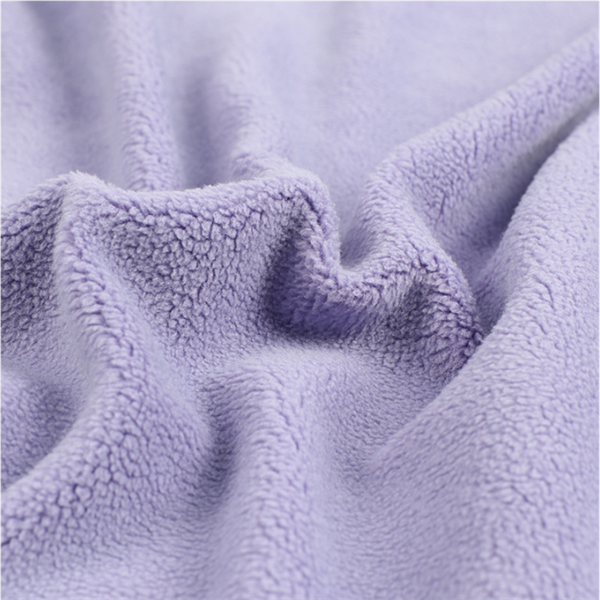 stretch 100% polyester polar fleece fabric for suit jacket vest