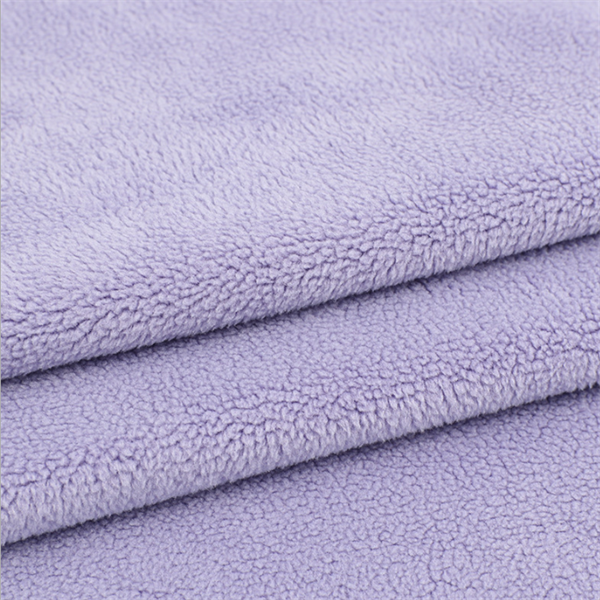 stretch 100% polyester polar fleece fabric for suit jacket vest