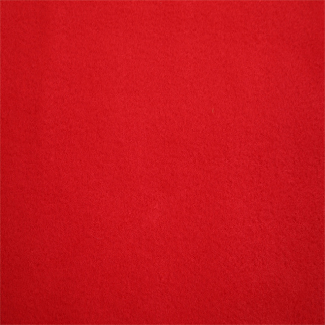 super poly fabric brushed fleece fabric cloth for garment blanket high quality
