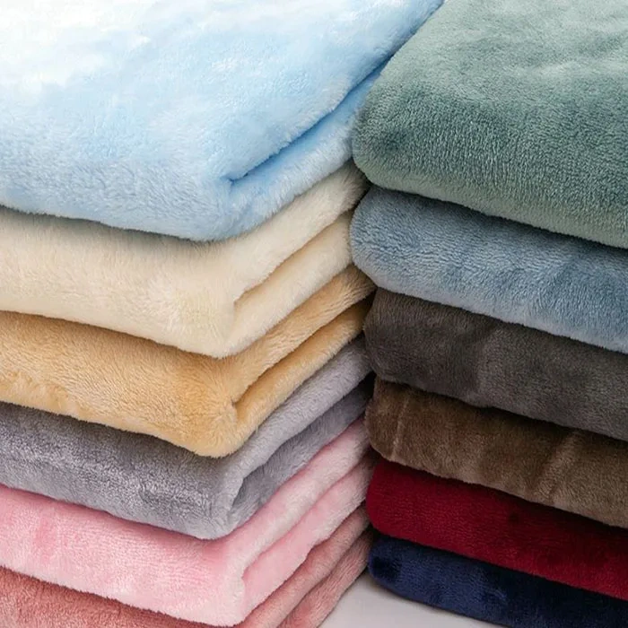 High quality Flannel Fabric customization wholesale factory direct sale for garment  blanket