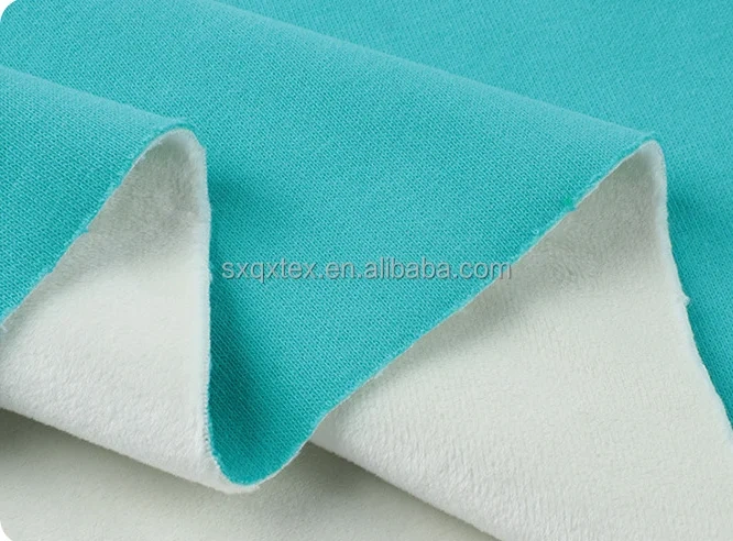 Customized Sherpa Fabric  Flannel For Christmas Gift Bonded Fabric