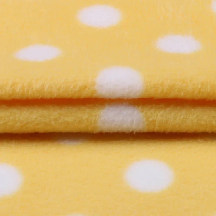 Customized Printed Polar Fleece Fabric   custom printed polar fleece fabric from China Shaoxing
